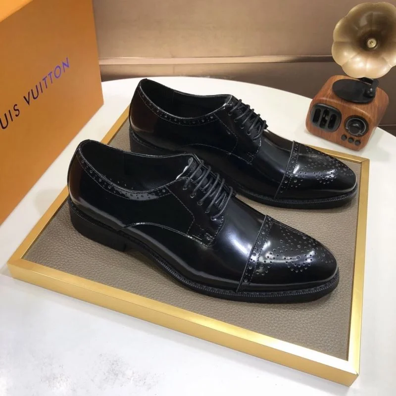 Breathable Louis Vuitton Business Shoes 33202