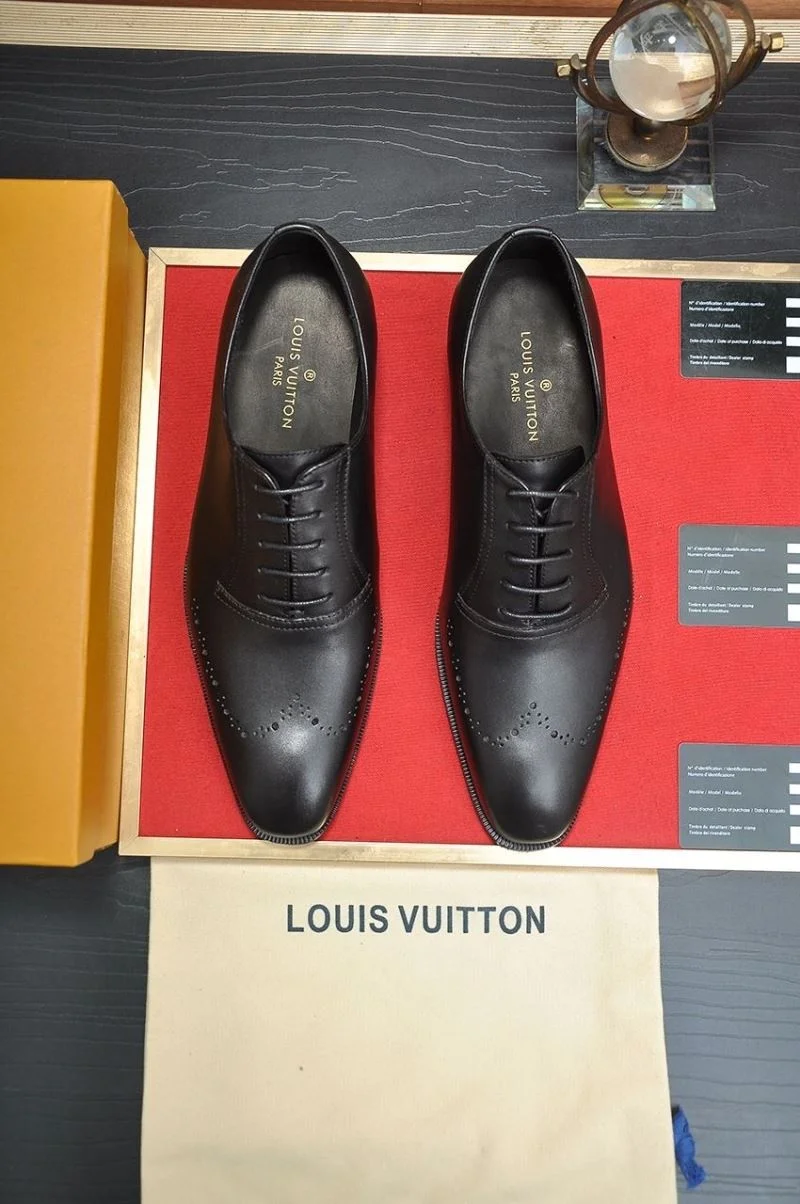 Stretchable Louis Vuitton Business Shoes 33185