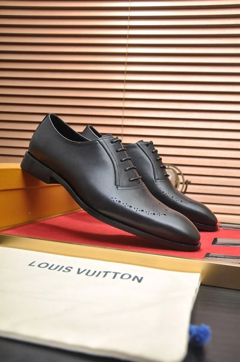 Stretchable Louis Vuitton Business Shoes 33185