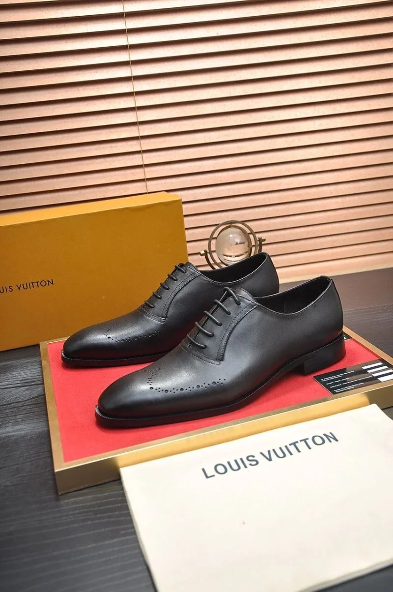 Stretchable Louis Vuitton Business Shoes 33185