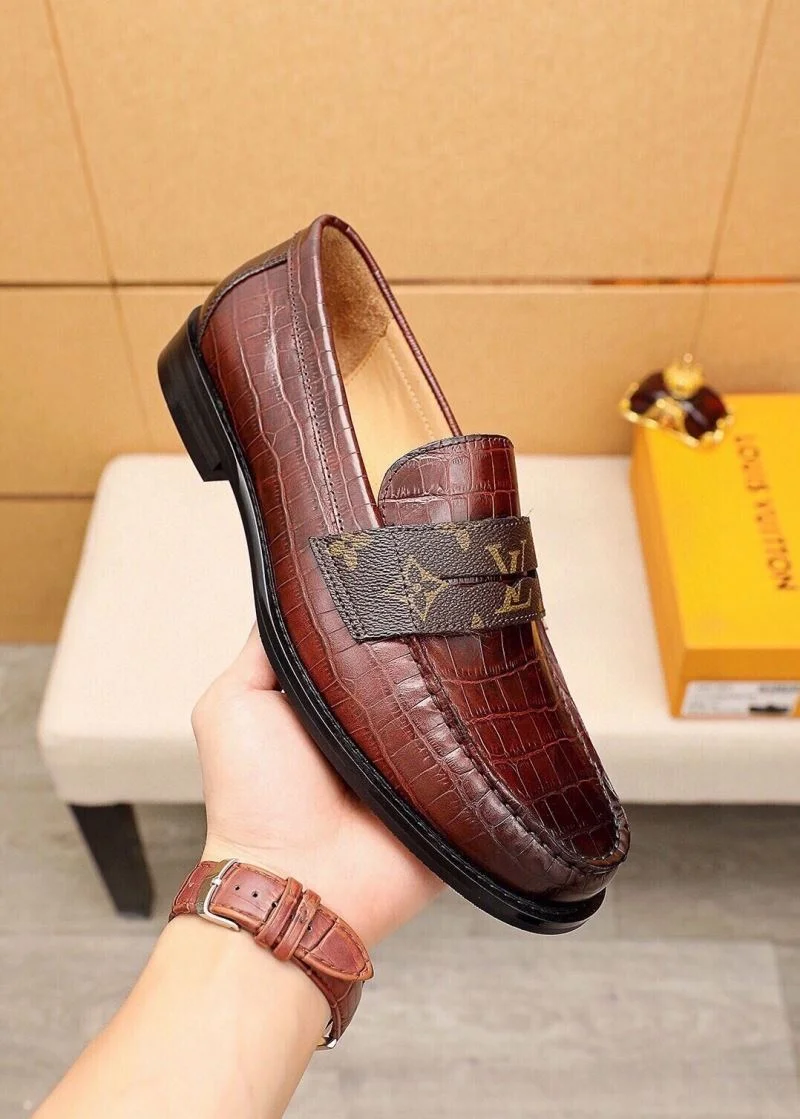 RelaxedFit Louis Vuitton Business Shoes 33168