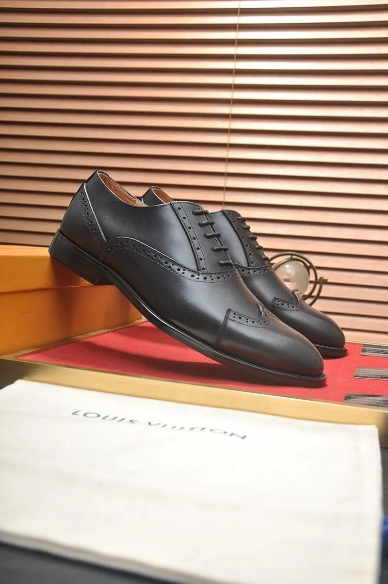 Breathable Louis Vuitton Business Shoes 33065