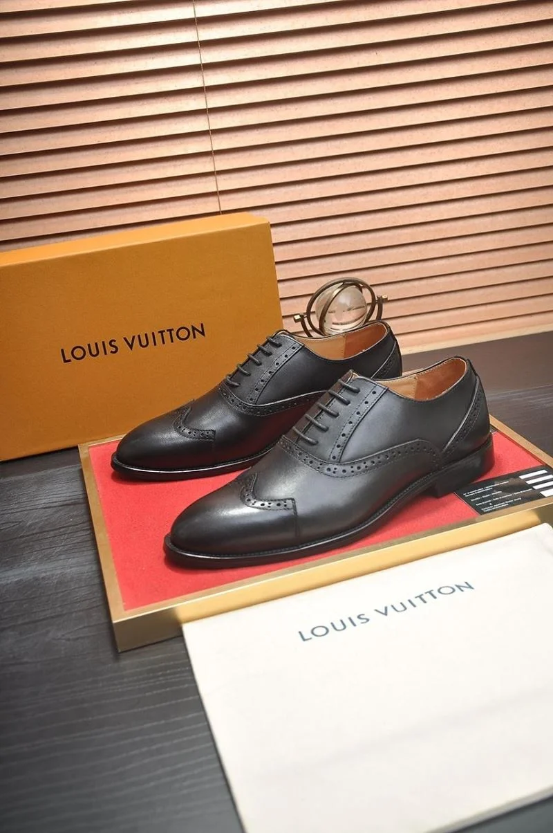 Breathable Louis Vuitton Business Shoes 33065