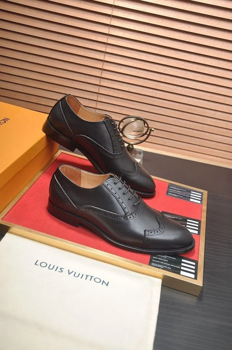 Breathable Louis Vuitton Business Shoes 33065