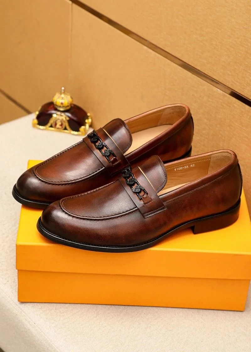 Soft Louis Vuitton Business Shoes 32995