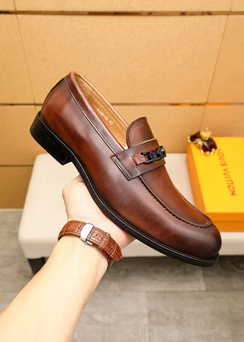 Soft Louis Vuitton Business Shoes 32995