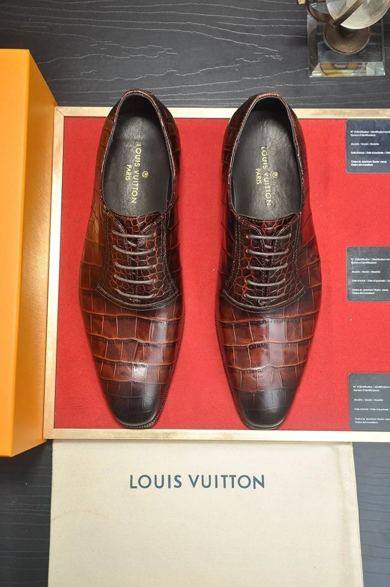 Louis Vuitton Business Shoes Popular 32989