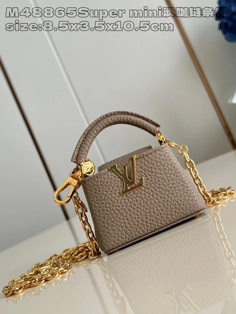 Unisex Louis Vuitton Capucines BB Bags 41396