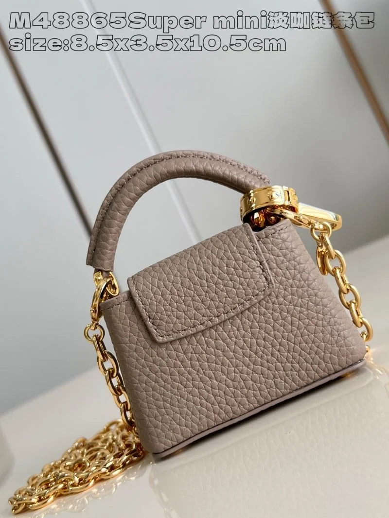 Unisex Louis Vuitton Capucines BB Bags 41396