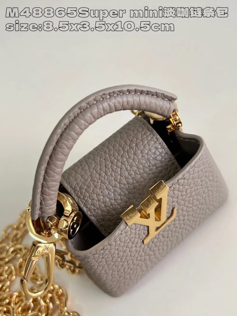 Unisex Louis Vuitton Capucines BB Bags 41396