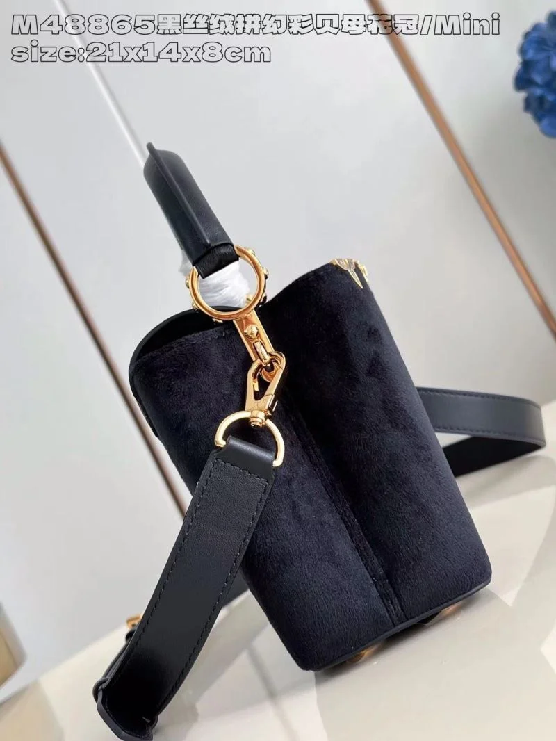 Neat Louis Vuitton Capucines BB Bags 41276