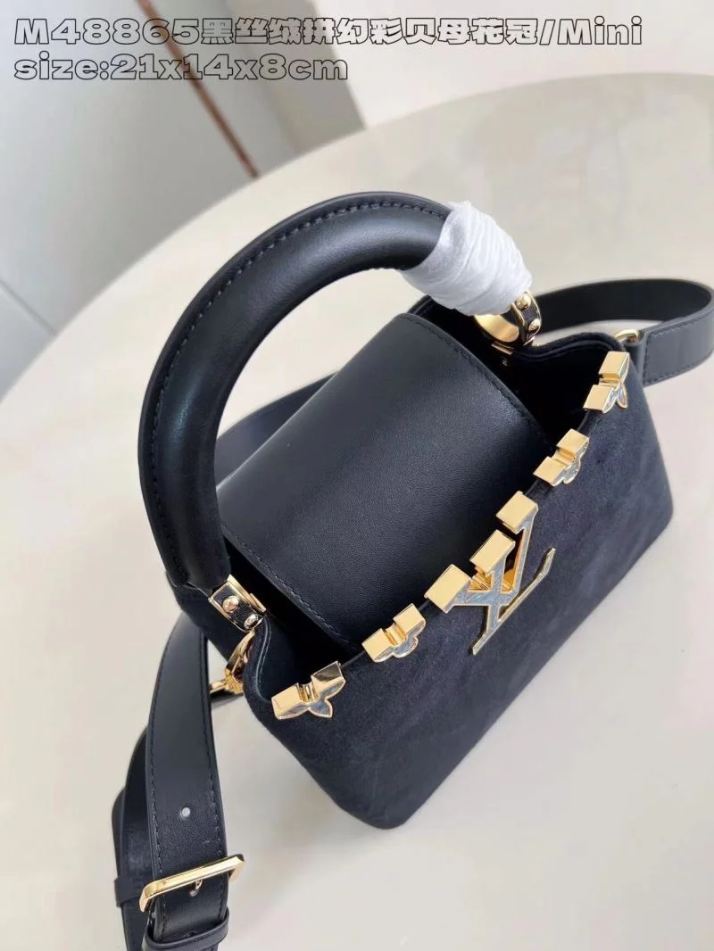 Neat Louis Vuitton Capucines BB Bags 41276