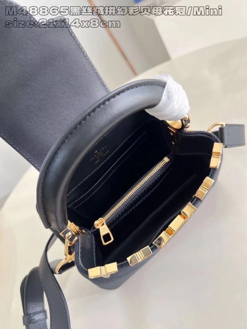 Neat Louis Vuitton Capucines BB Bags 41276