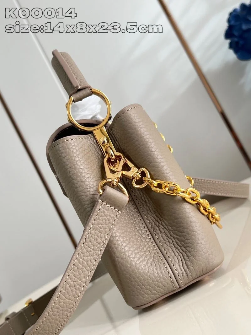Neat Louis Vuitton Capucines BB Bags 41274