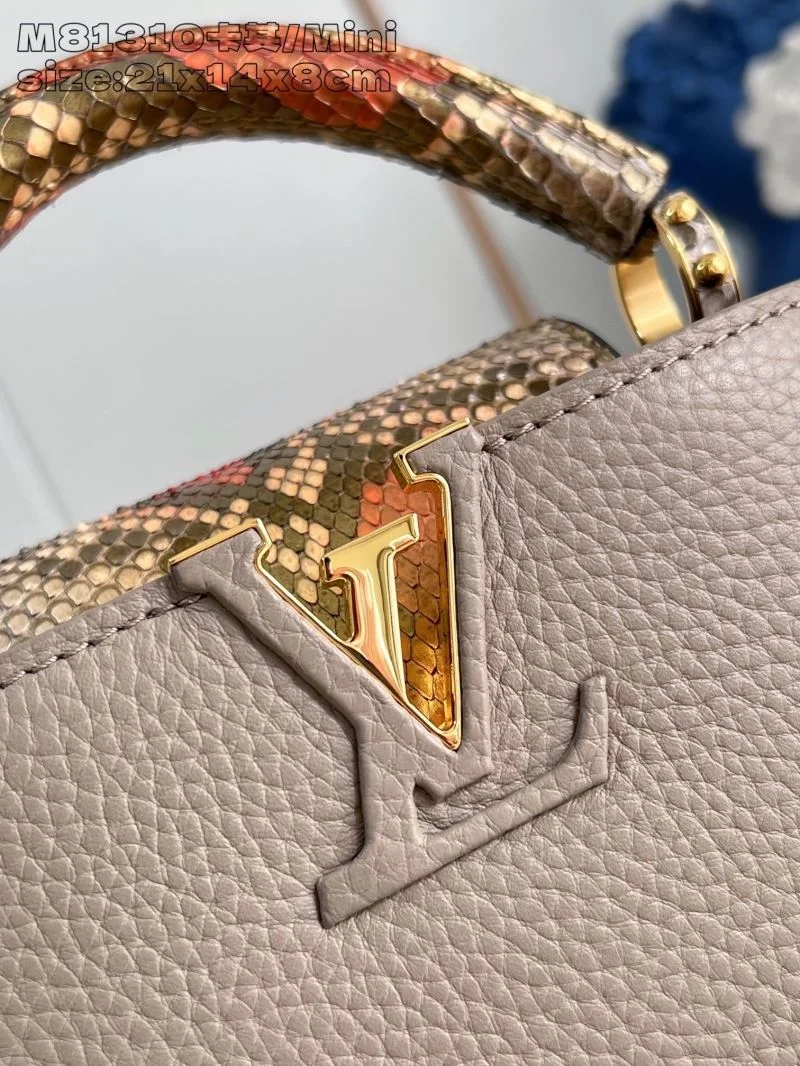 Vibrant Louis Vuitton Capucines BB Bags 40764