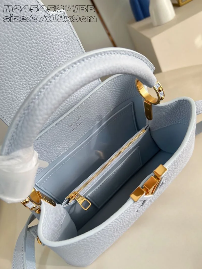 WaterResistant Louis Vuitton Capucines BB Bags 40713
