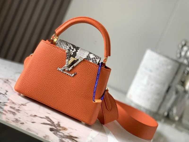 Neat Louis Vuitton Capucines BB Bags 40029
