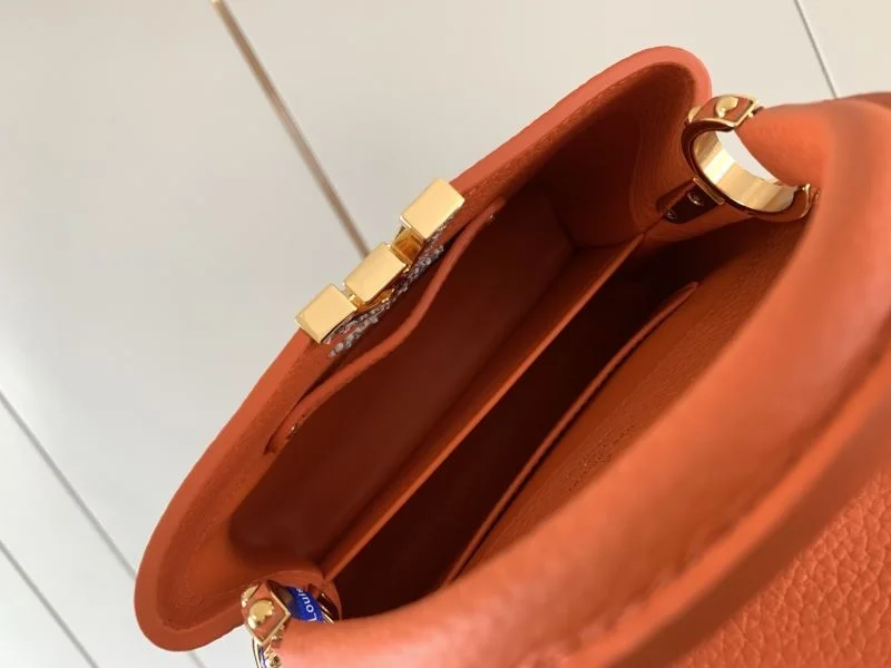 Neat Louis Vuitton Capucines BB Bags 40029