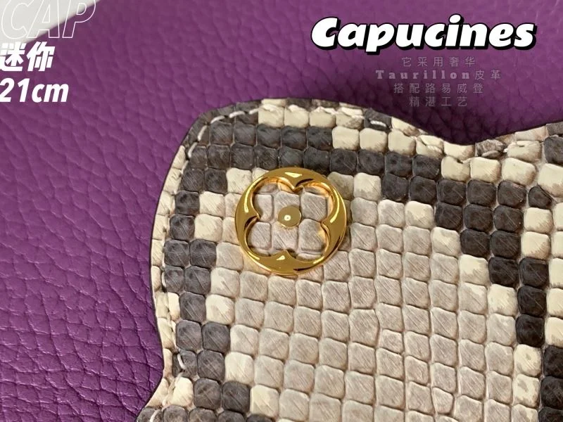 FlexibleFit Louis Vuitton Capucines BB Bags 39988