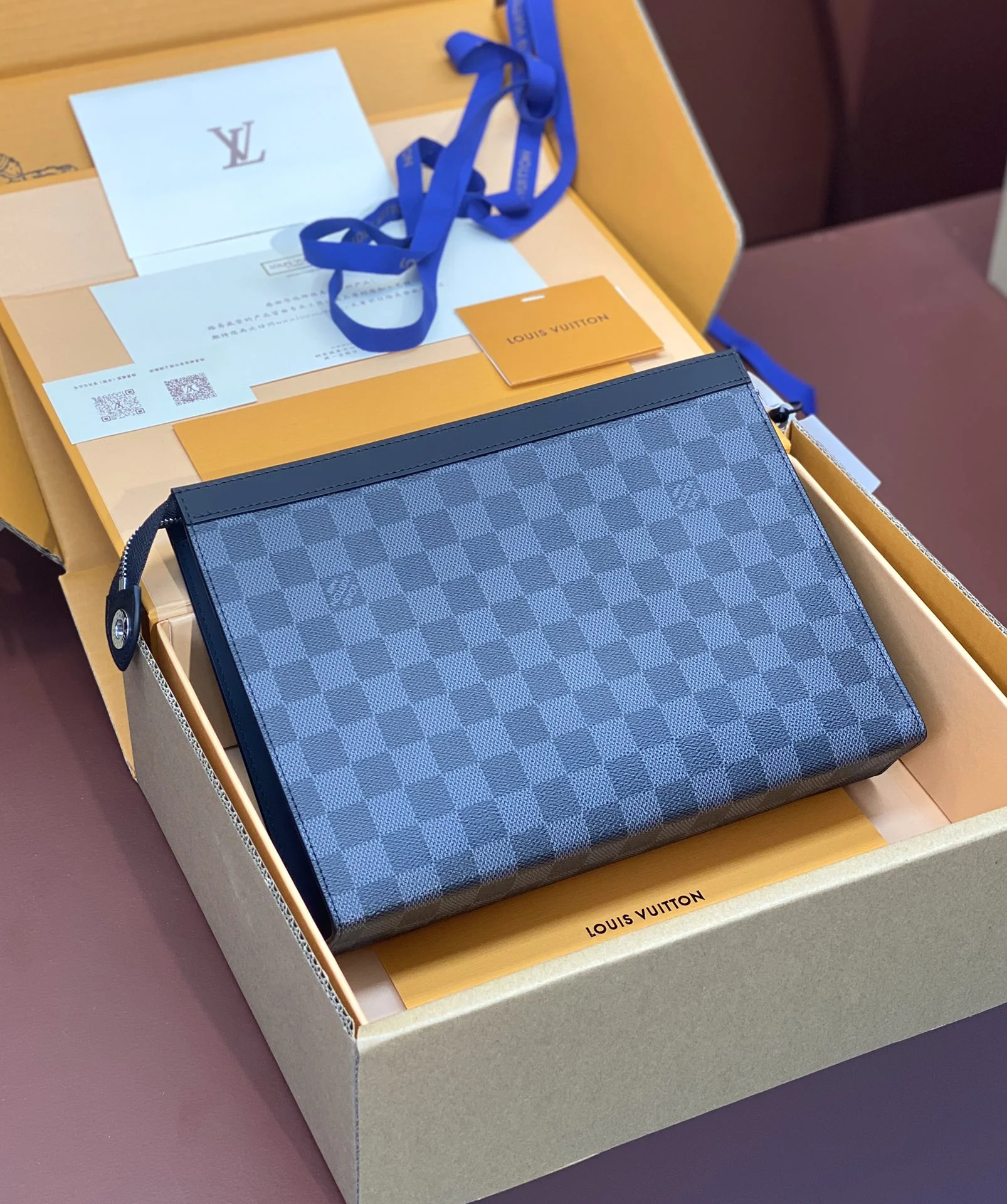 Louis Vuitton Clutch Bags Colorful 56299