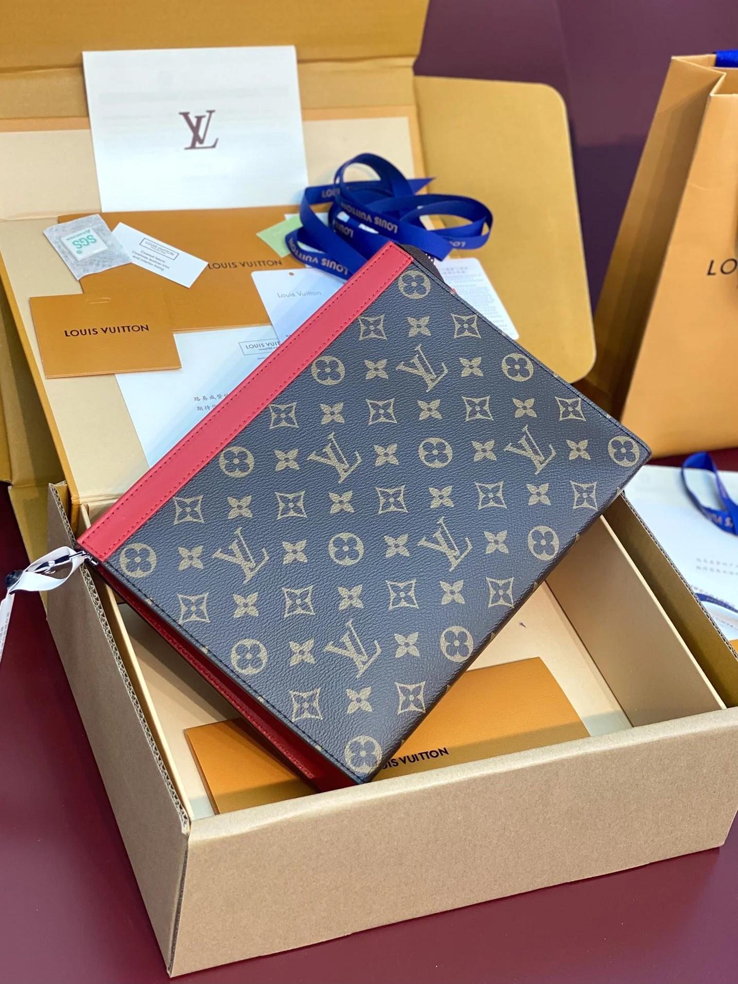 Louis Vuitton Clutch Bags Unique 56243