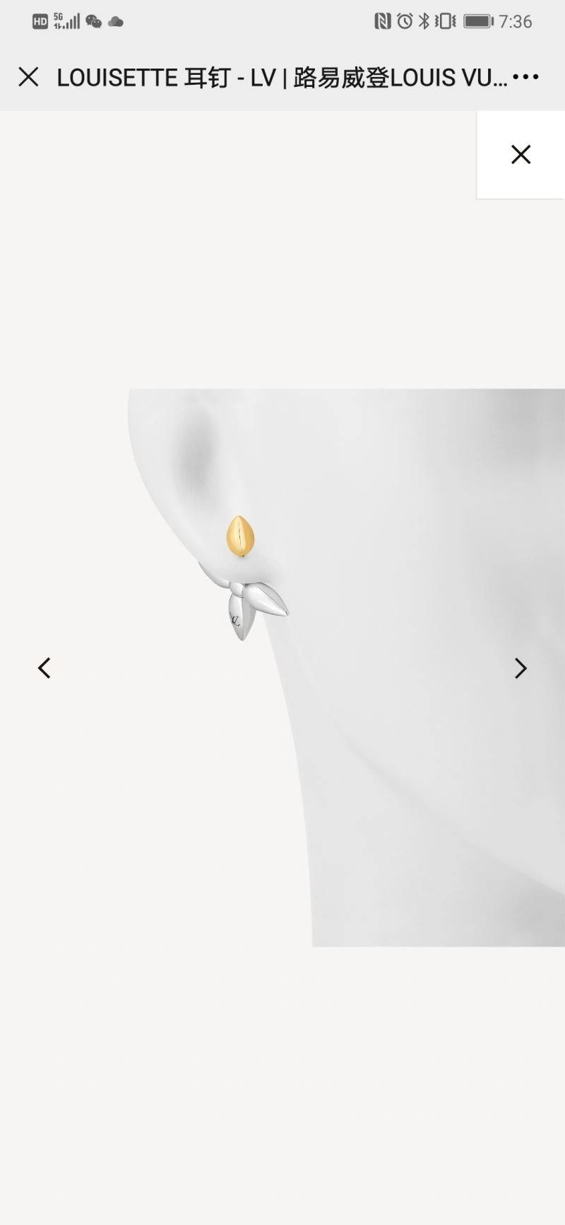 Lightweight Louis Vuitton Earrings 251736