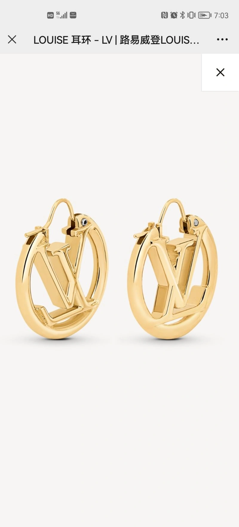 Louis Vuitton Earrings FreshLook 250638