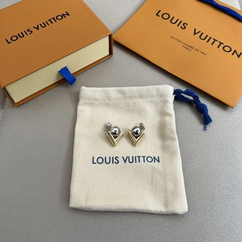 Bold Louis Vuitton Earrings 250121
