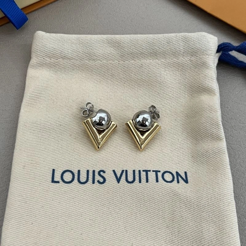 Bold Louis Vuitton Earrings 250121