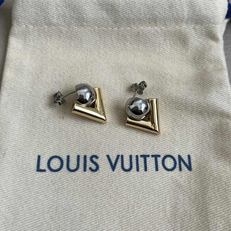 Bold Louis Vuitton Earrings 250121