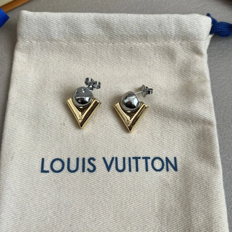Bold Louis Vuitton Earrings 250121