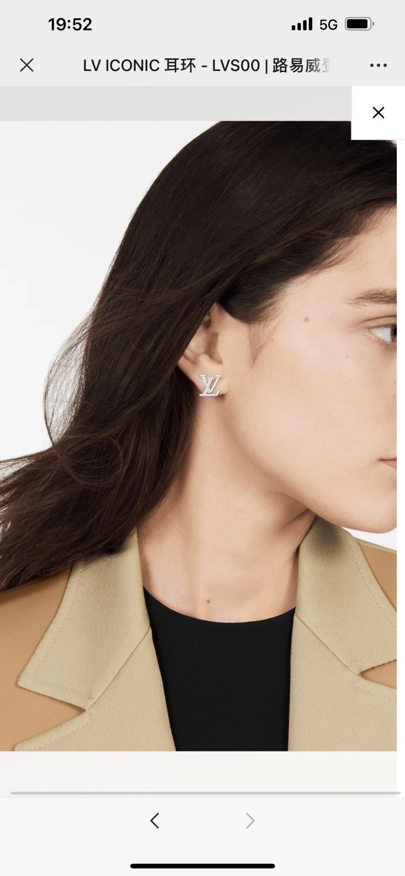 Louis Vuitton Earrings Youthful 249810