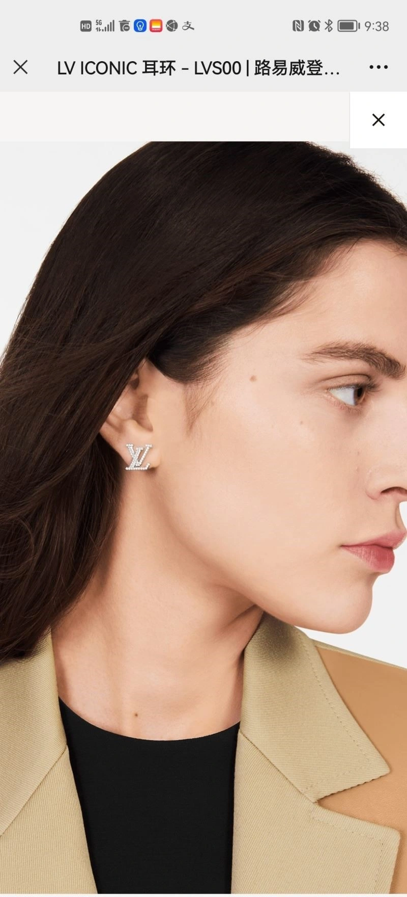 SmartChoice Louis Vuitton Earrings 249816