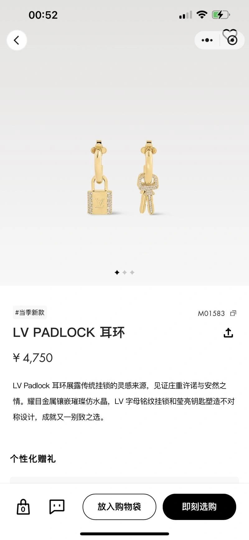 GoAnywhere Louis Vuitton Earrings 249473