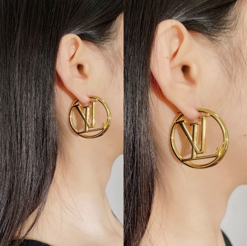 Minimalist Louis Vuitton Earrings 249433