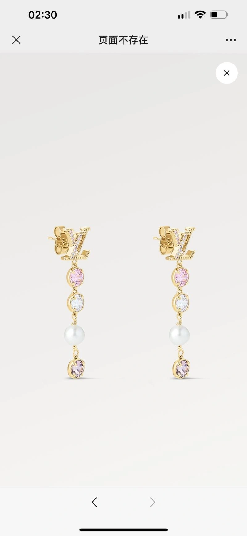 Louis Vuitton Earrings TravelReady 249007