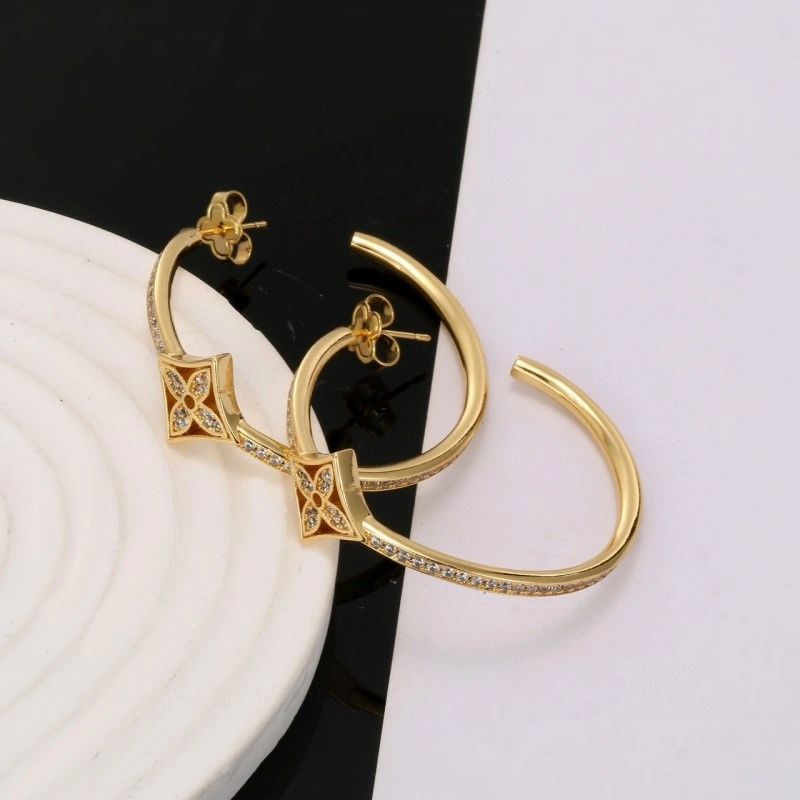SmoothTexture Louis Vuitton Earrings 248058