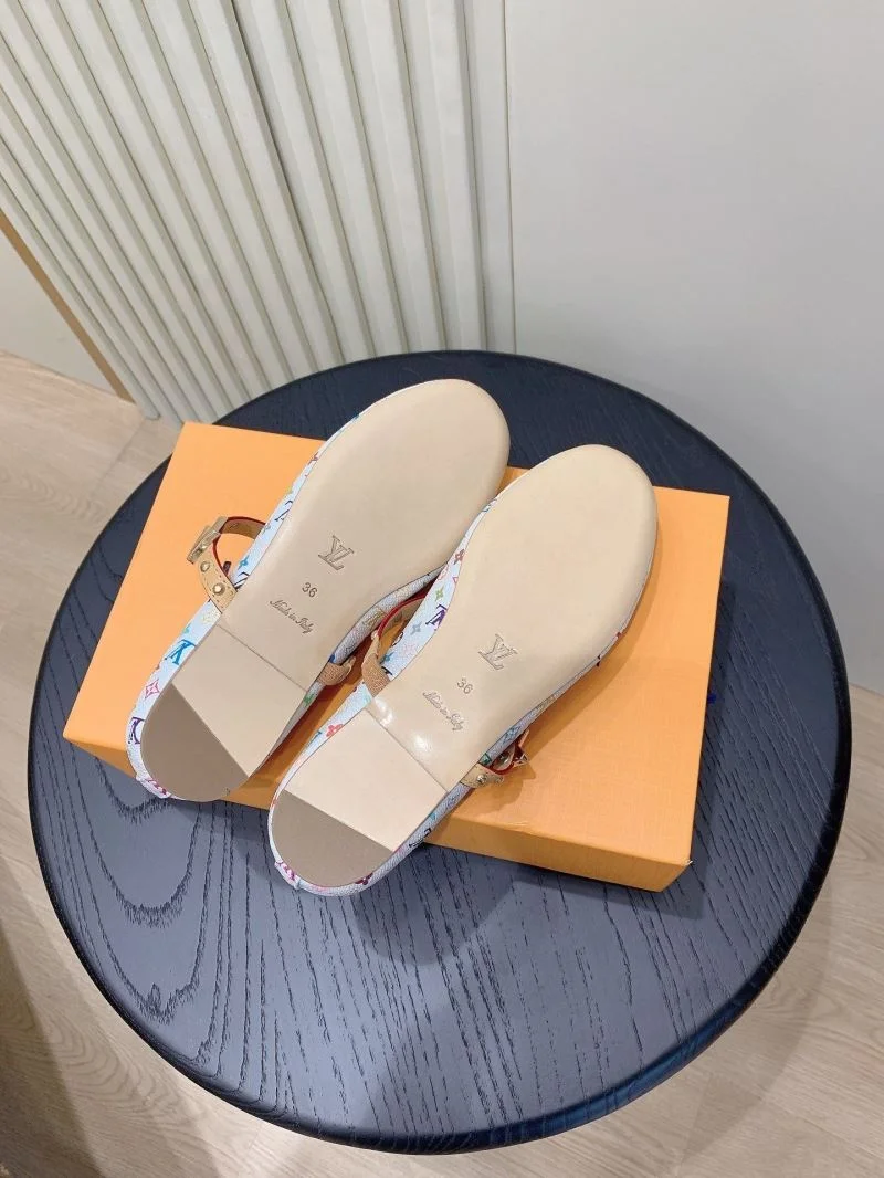 Vibrant Louis Vuitton Flat Shoes 31310