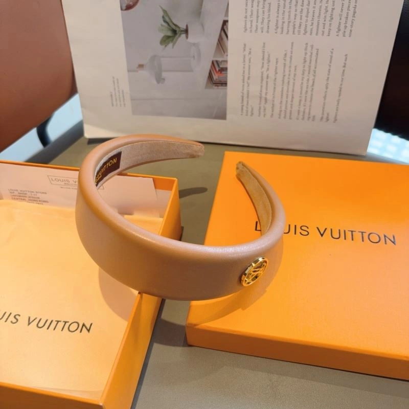 Bold Louis Vuitton Hair Hoop 262996