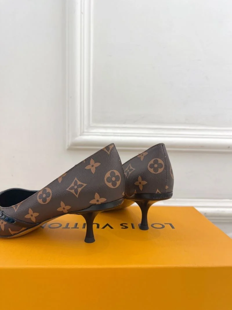 Comfortable Louis Vuitton Heeled Shoes 32365