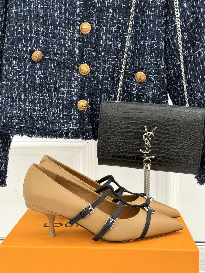 Seasonal Louis Vuitton Heeled Shoes 32345