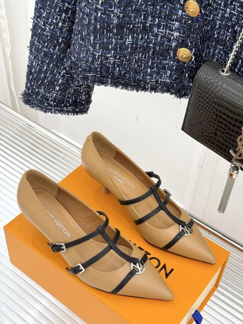 Seasonal Louis Vuitton Heeled Shoes 32345