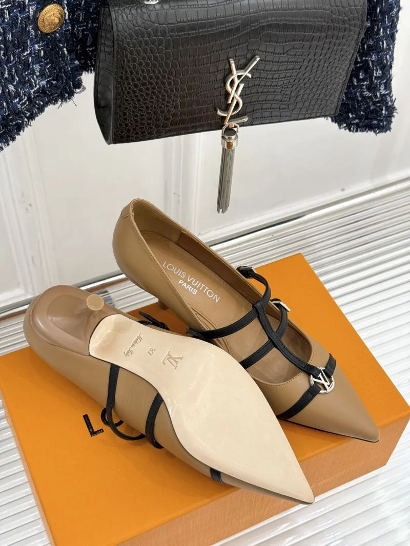 Seasonal Louis Vuitton Heeled Shoes 32345