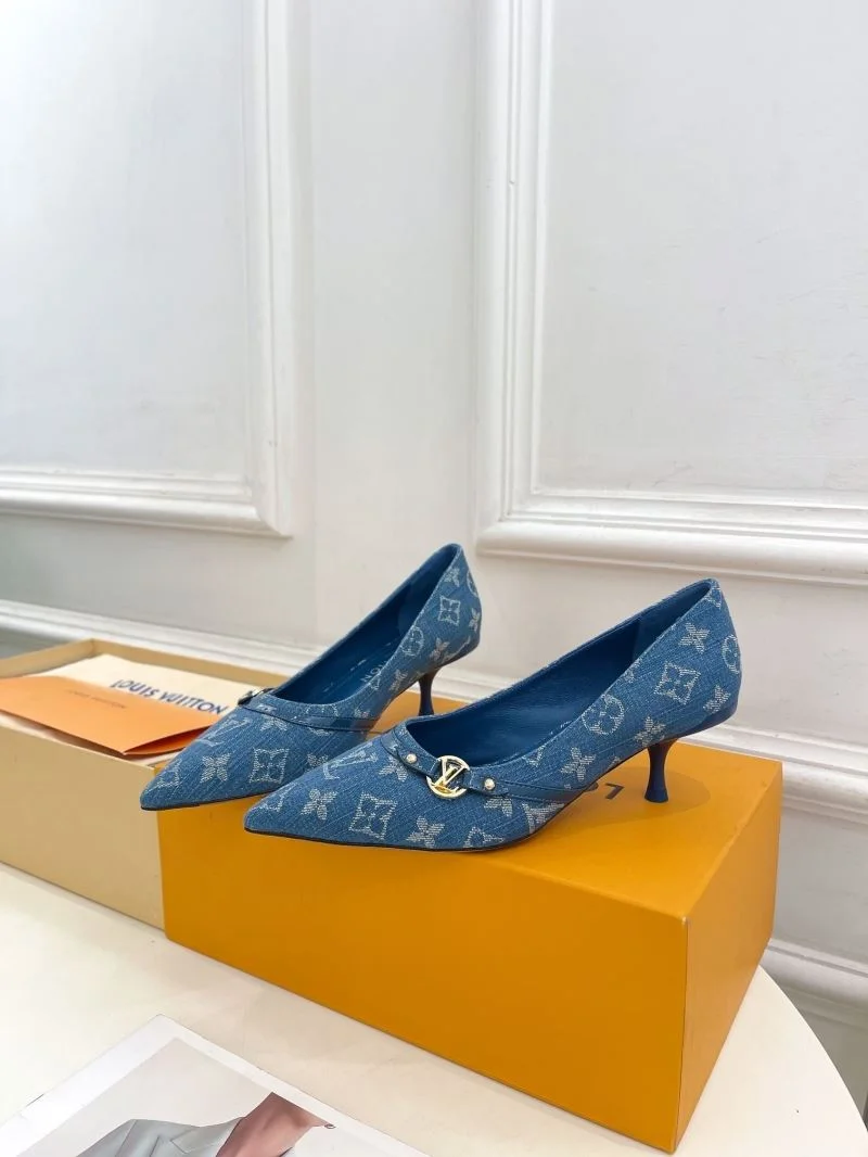 Louis Vuitton Heeled Shoes MoistureWicking 31266