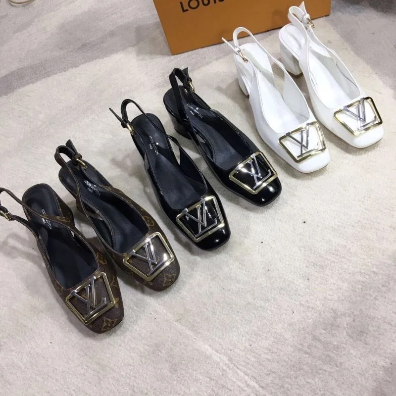 WrinkleFree Louis Vuitton Heeled Shoes 31256