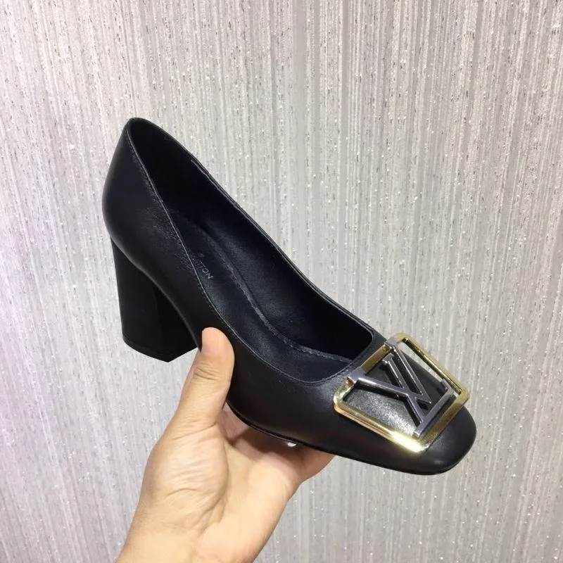 Comfortable Louis Vuitton Heeled Shoes 31250