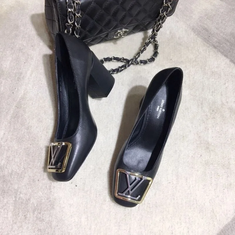 Comfortable Louis Vuitton Heeled Shoes 31250