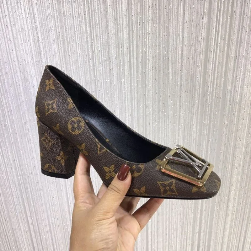 Louis Vuitton Heeled Shoes Stretchable 31251
