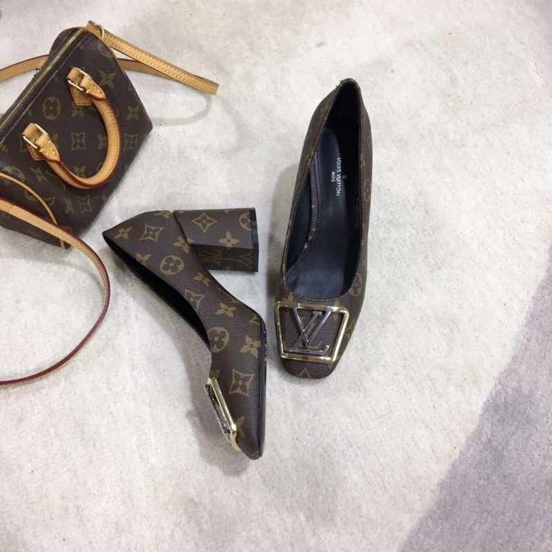 Louis Vuitton Heeled Shoes Stretchable 31251