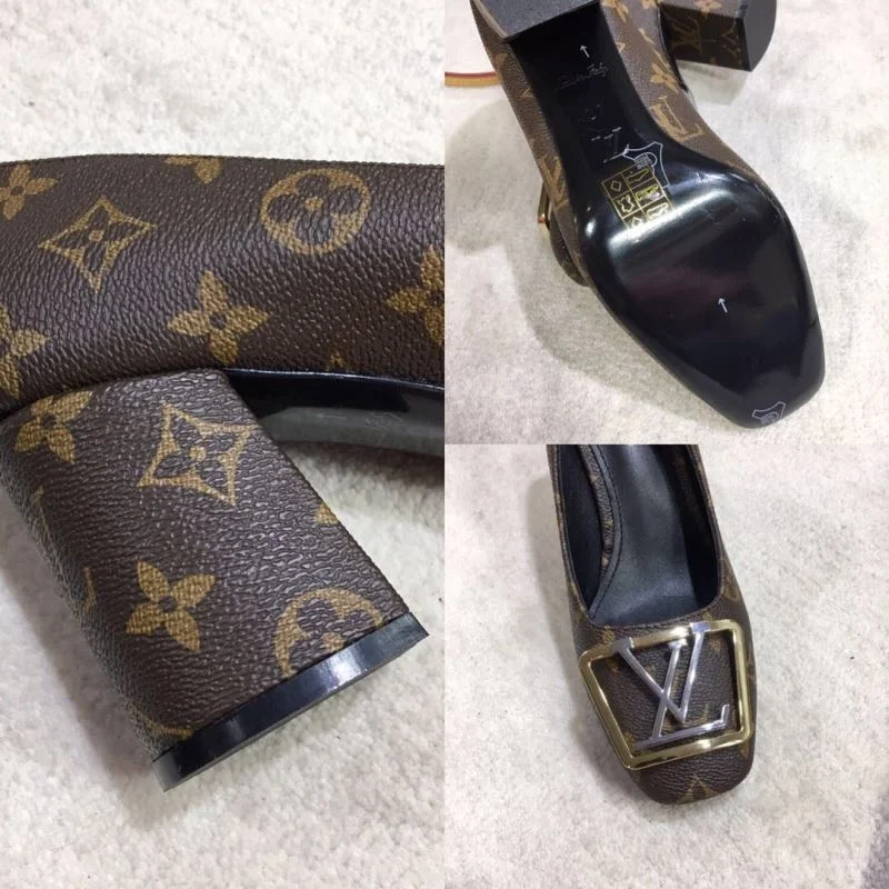 Louis Vuitton Heeled Shoes Stretchable 31251